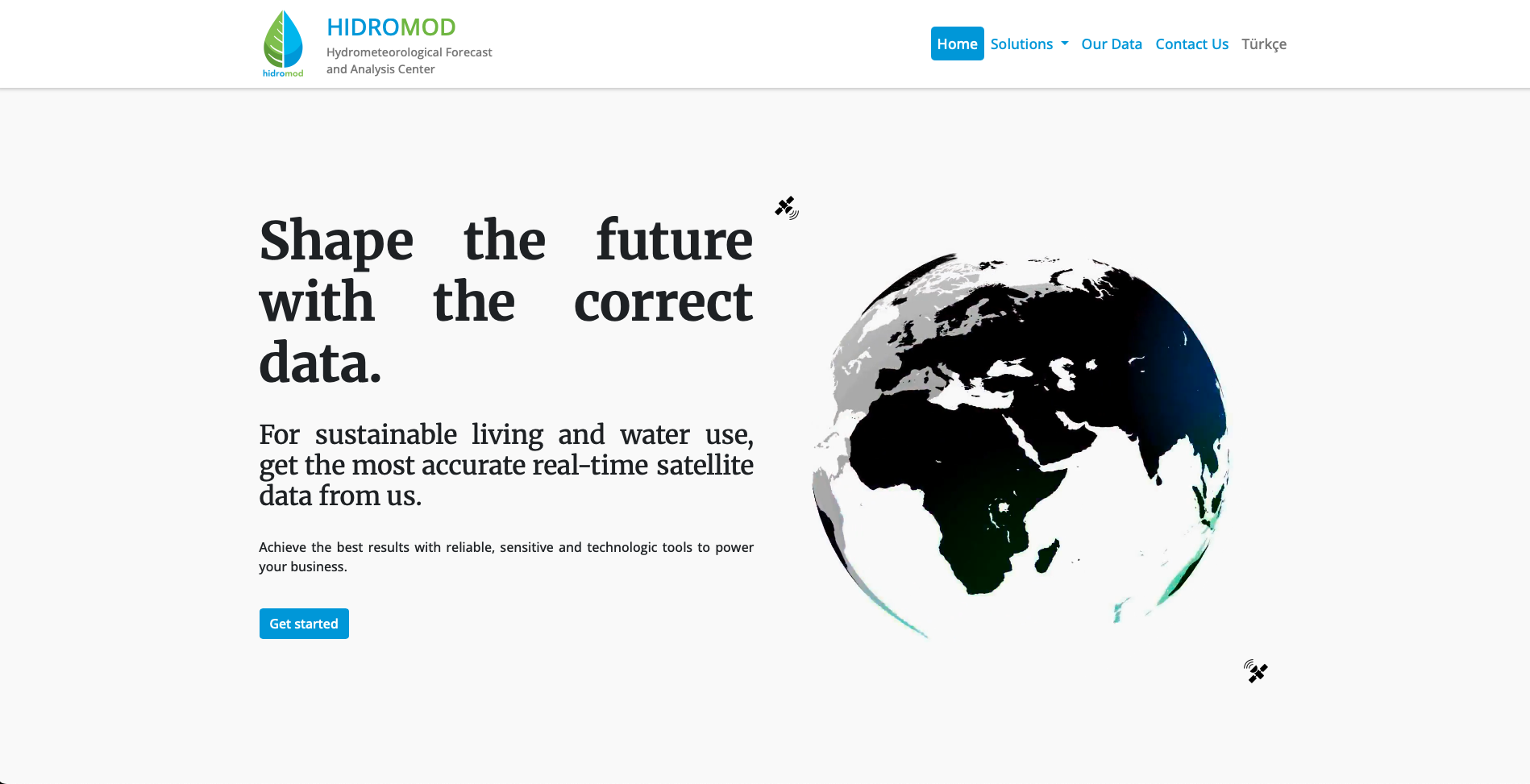 Hidromod corporate website preview